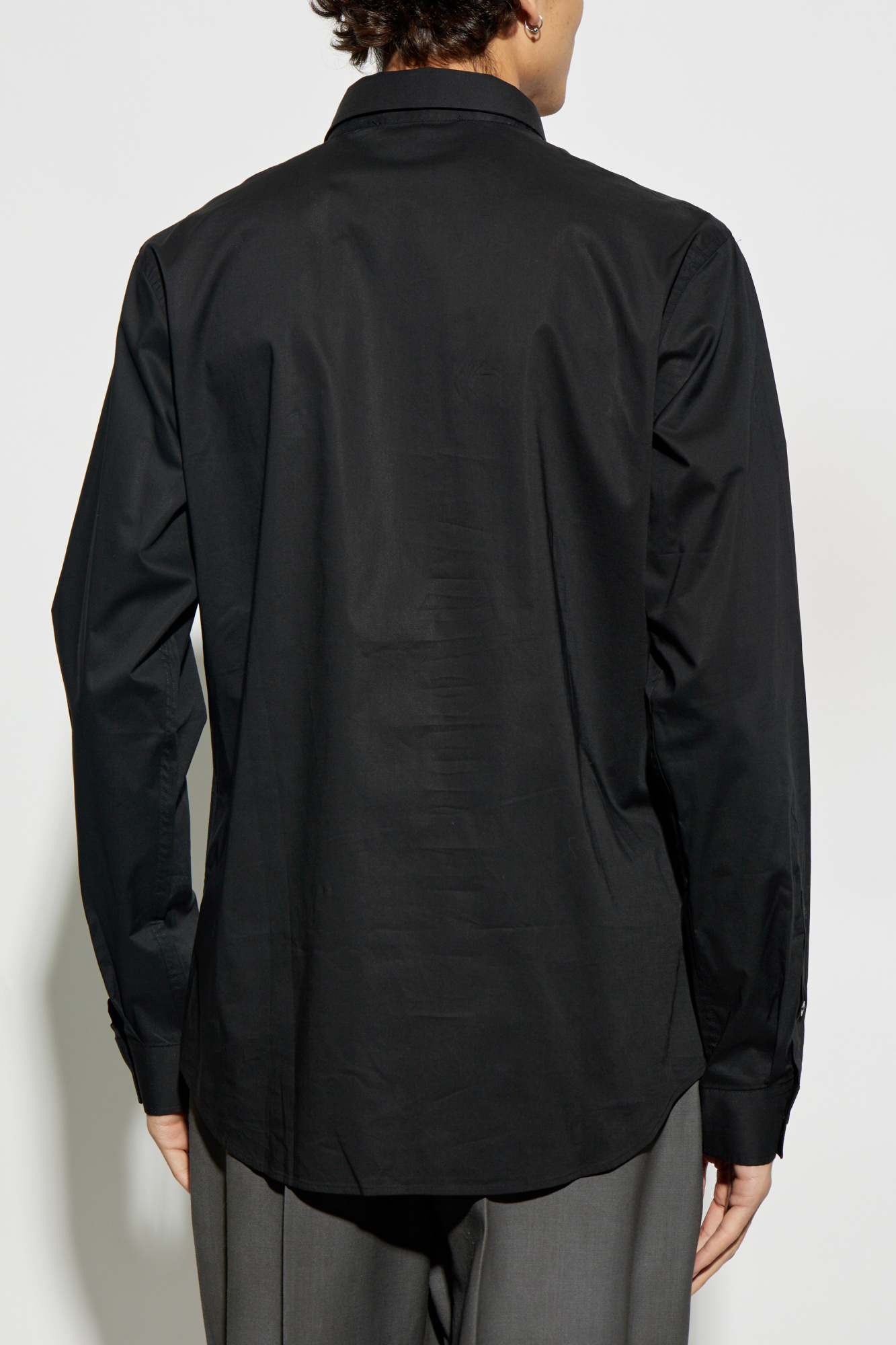 Versace Jeans Couture Shirt with embroidered logo | Men's
